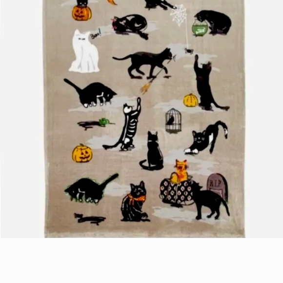 Vera Bradley Spooky Cats plush throw blanketBrand New 80